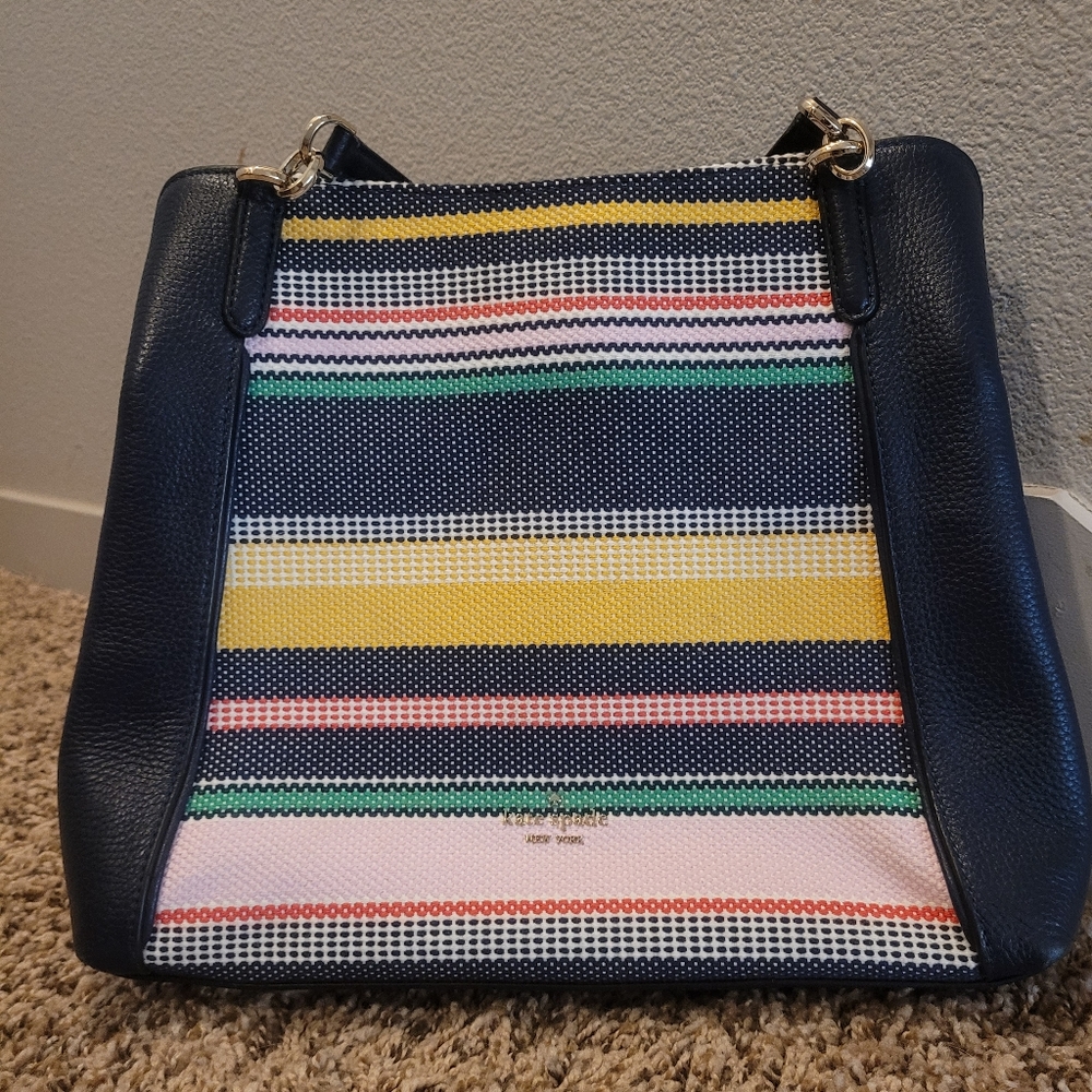 Kate Spade Multicolor Striped Shoulder Bag